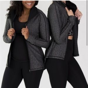 Ptula The Ana Zip Up - Twill Jacquard